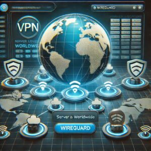 داشبورد حرفه‌ای VPN با گزینه WireGuard